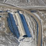 The tunnel for Weaselhead Road, which will maintain north/south access across the Tsuut'ina Nation (looking west)