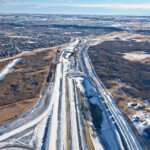 Looking south at Southland Drive / SWCRR