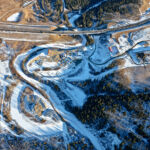 Looking east at Fish Creek