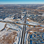 Looking north at Macleod Trail