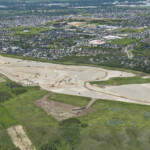 Crushing operations at the north gravel site (looking east)