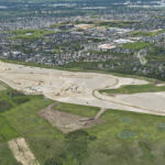 Crushing operations at the north gravel site (looking east)