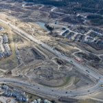 Earthworks near Highway 8 and 69 Street (looking southeast)