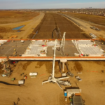 Future 162nd Ave Overpass looking North