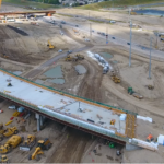 Sarcee-Glenmore Interchange to Westhills Way looking West